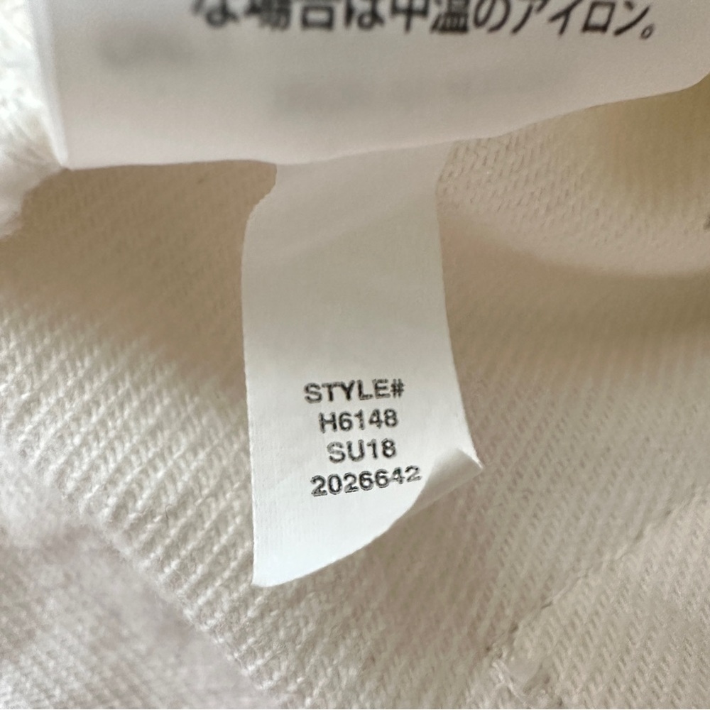 J. Crew Trademark White Denim Mini Skirt Women’s Size 29 H6148 100% Cotton - Picture 11 of 12